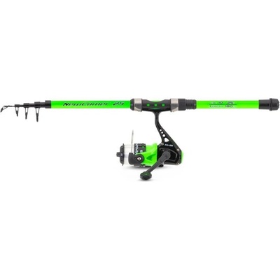 Saenger Newcomer II 1,8 m 10-25 g 5 dílů + Naviják 25 FD
