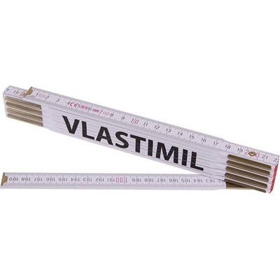 Kola Pirkl Metr skládací 2m VLASTIMIL Profi bílý dřevo