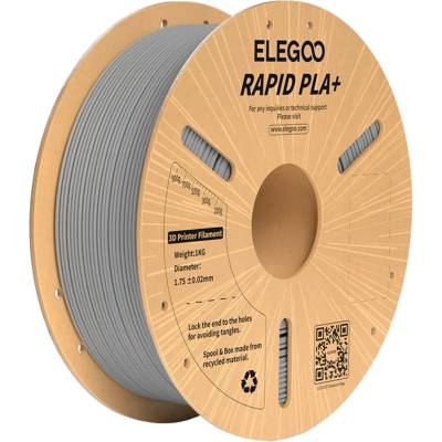 Elegoo Rapid PLA+ Филамент (Сив)