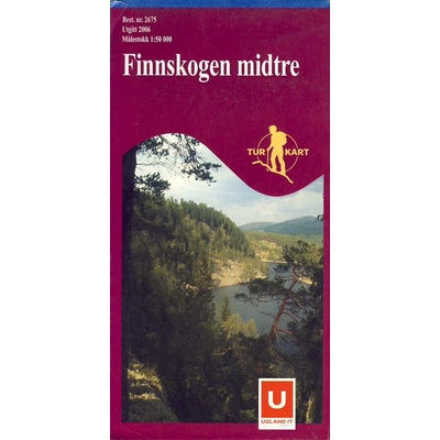 mapa Finnskogen midtre 1:50 t.