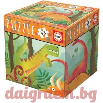 Image 1 of Educa Пъзел educa 18076 - 48 части - Динозаври (edu18076)