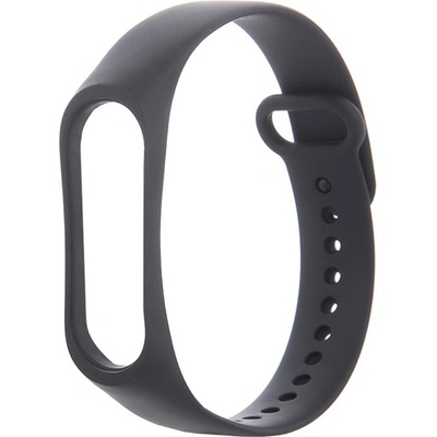gigapack Xiaomi Mi Band 6 GIGAPACK Каишка с потребителски размер, силикон, ЧЕРНА GP-138837 (GP-138837)