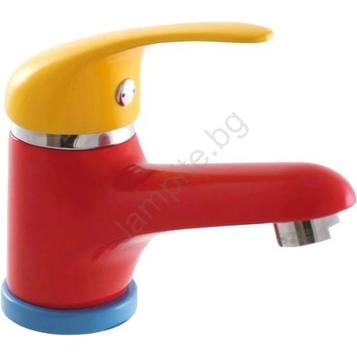 RAV SLEZÁK SAJ026.0 - Смесител за умивалник JUNIOR 11, 4 см червен/жълт (RV0003)