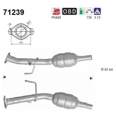 AS Katalyzátor ASA 71239