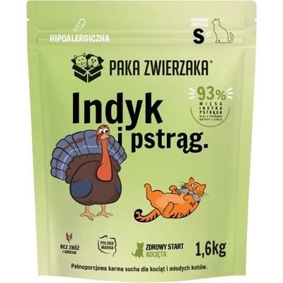 Paka Zwierzaka Morka a pstruh Mačiatka 1,6 kg
