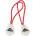 MSR Аксесоар за палатка Msr Night Glow Zipper Pulls - Red - размер One Size (525-0359-0111)