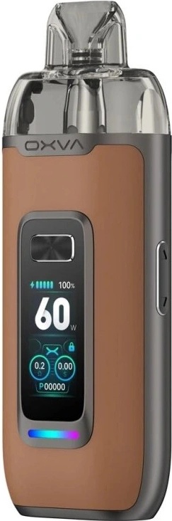 oxva vprime brown leather Oxva Vprime Pod 2600 mAh Brown Leather 1 ks od 730 Kč