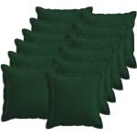 vidaXL Калъфка за възглавница 12 pcs HOUTEN Тъмнозелено 40 x 40 cm (916662)