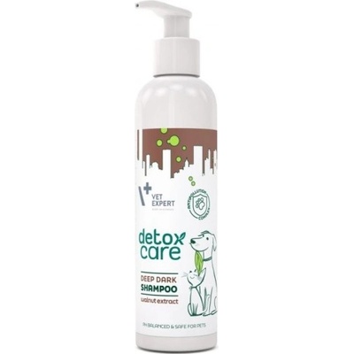 VET EXPERT Detox Care Deep Dark - шампоан за кучета и котки с тъмна или черна козина, 250 мл - Vet Expert - Полша