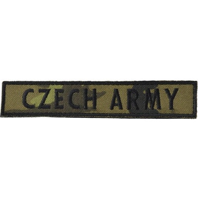 Nášivka CZECH ARMY suchý zips - český vzor