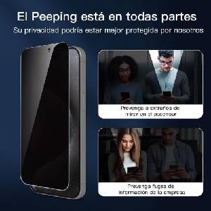  Стъклен протектор Privacy Anti-peep за Apple iPhone 15 Pro
