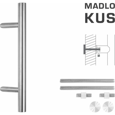 FT - MADLO kód K10 Ø 35 mm UN ks Rozteč madla: 500 mm, Dĺžka: 700 mm, Rozmer profilu madla: Ø 35 mm