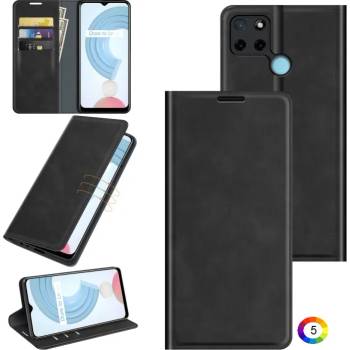 Image 1 of OPPO Realme C21Y/C25Y Magnetic Wallet Кожен Калъф и Протектор