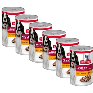 Hill's Hill s Science Plan Canine Adult Chicken 6 x 370г