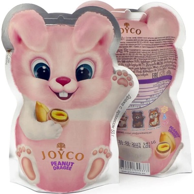 Joyco Arašídové dražé ZAJÍČEK 50 g