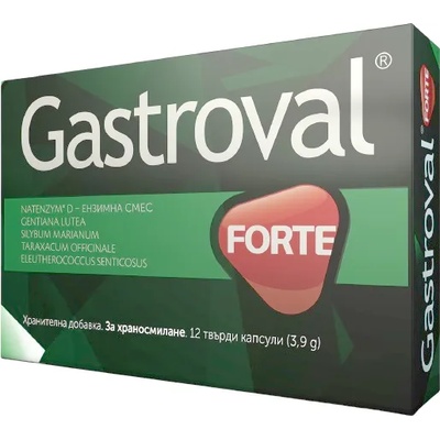 Valentis Gastroval Forte, 12 капсули, Valentis (2303032)