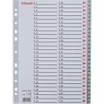 ESSELTE Регистър esselte a/4 пластмаса 1-54 сив 100109 (100109)