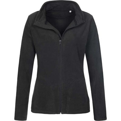 Stedman classic fleece jacket st5100 / Дамско поларено яке с цип - черно xxl (st5100bloxxl)