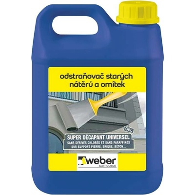 Weber Odstraňovač starých nátěrů a omítek E703 Balení: 750 ml