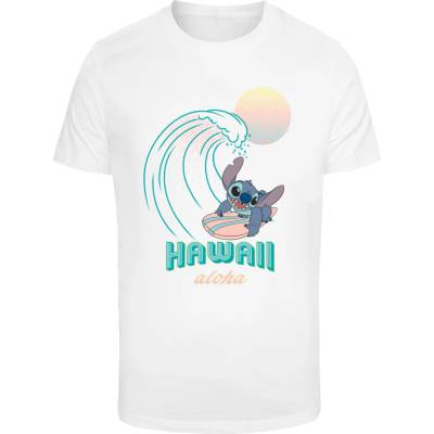 MERCHCODE Тениска Lilo & Stitch Aloha Hawai Tee white XXLUB-MC1245-00220 - , размер S