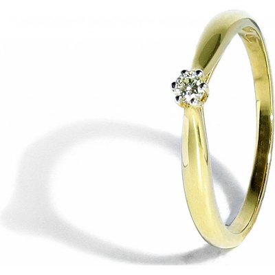 Blink-Blink Jemný prsteň s diamantom 1008ZDG