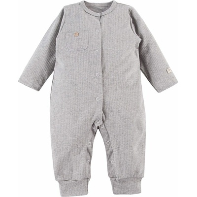 Overal s kapsičkou bez nožiček SIMPLY COMFY šedá
