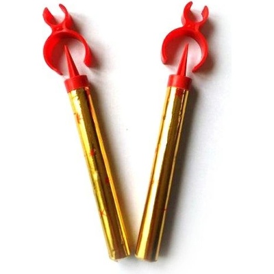 Party fontána na dort 12cm + držák na láhev zlatá 4 100 1 TARRA pyrotechnik
