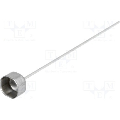 SCHURTER 1331.0044 Zásuvka; válcové pojistky; 5x20mm; 8A; Povrch: stříbřený