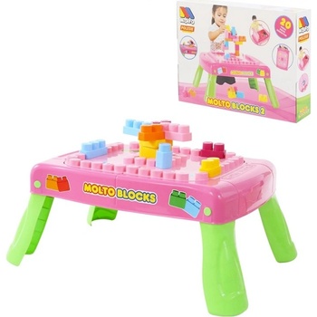 Polesie Molto Blocks 1 ružová