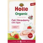 Holle Био млечна каша Holle - Ягода и ябълка, 6 м+, 250 g (BB210688) - ozone