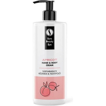 Sara Beauty Spa hydratační krém Meruňka 500 ml