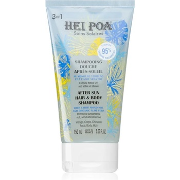 Hei Poa After Sun Monoi & Aloe Vera душ гел за тяло и коса след слънчеви бани 150ml