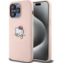 Hello Kitty PU Kitty Asleep Logo MagSafe iPhone 15 Pro Max ružové