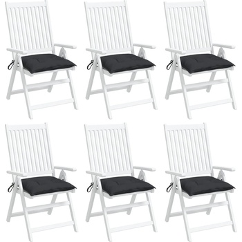 Image 1 of vidaXL Възглавници за палети 6 бр черни 50x50x7 см Оксфорд плат (361530)