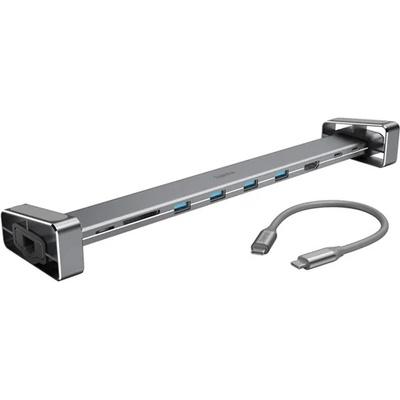 Hama usb 3.1 type-c, докинг адаптер 9 в 1 v2 (usb3.1, hdmi, lan, usb-c, pd, sd) (200103) (200103)