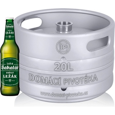 Bakalář svetlý ležiak 11° 20 l (sud)