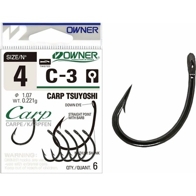 OWNER C-3 Tsuyoshi Carp veľ.6 7ks