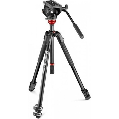 Manfrotto 190X Alu Video Tripod with MVH500AH Fluid Head (MVK500190XV)