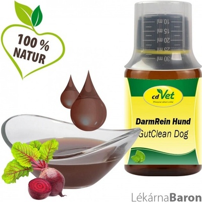cdVet Čistič střev 250 ml