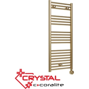 Crystal Електрическа лира за баня CRYSTAL E-CORALITE SB-Brass, 500W (392733)