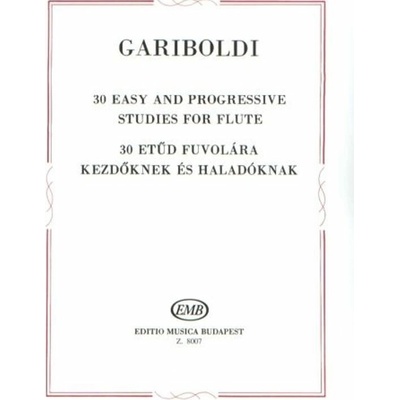 30 Easy and Progressive Studies for flute
