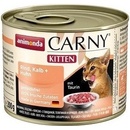 Krmivo pre mačky Animonda Carny Kitten hovädzie teľa a kura 200 g