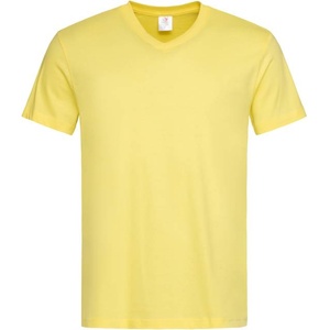 Stedman classic v-neck / Мъжка тениска с v-образно деколте - жълта l (st2300yell)