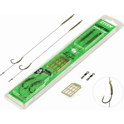 Zfish Návazec Curve Shank Carp Rig 2 ks velikost háčků 4 – Zboží Dáma