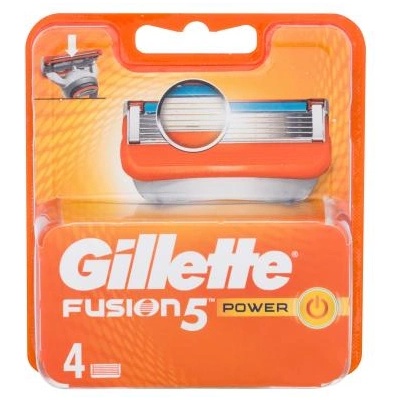 Gillette Fusion5 Power резервни ножчета 4 бр за мъже