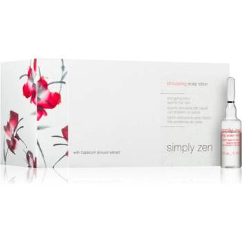 simply zen Stimulating Scalp Lotion мляко за коса против косопад 8x6ml