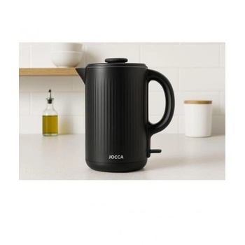 JOCCA 2525 Електрическа кана Стъклена 1500w 1.8l Черно (2525)
