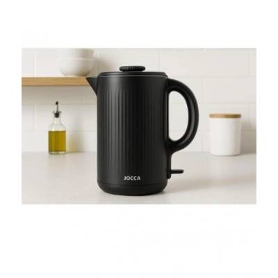 JOCCA 2525 Електрическа кана Стъклена 1500w 1.8l Черно (2525)