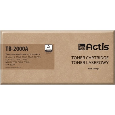 Compatible TB-2000A Toner (replacement for Brother TN2000 / TN2005; Standard; 2500 pages; black) (TB-2000A)
