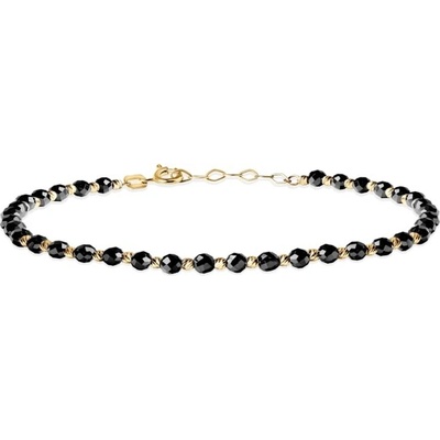 Savicki náramek žluté zlato zirkony B-B-B0263-00371-585-Z